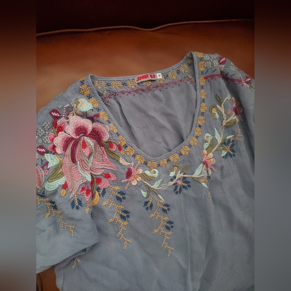 Johnny Was Women's Tunic Small Gorgeous Embroidered - Picture 2 of 4
